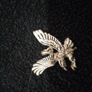 Mens stainless eagle charm
